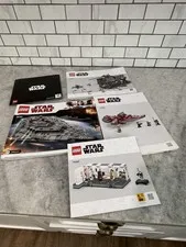 LEGO Star Wars Instruction Manual Lot Of 5 75190 75337 75362 75387 31200
