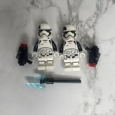 Lot of 2 Lego First Order Stormtrooper Star Wars minifigures Executioner B9-245