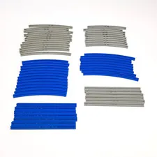 Lego Classic Train Tracks Space Rails Bricks Assorted 60 piece Lot Vintage 1979