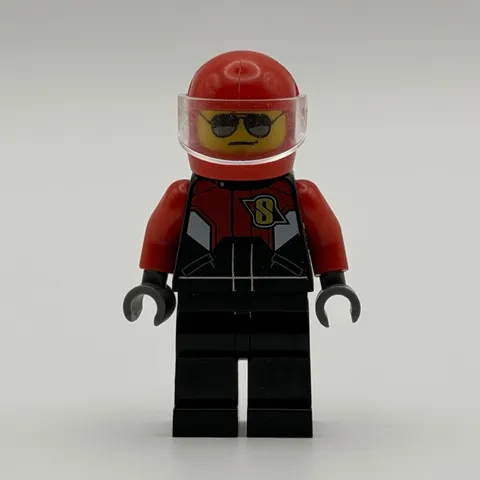 LEGO Race Plane Pilot Minifigure cty0738 from 60144 Race Plane
