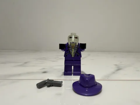 LEGO Space Police III Minifigure Brick Daddy 5984 Complete MINT W/ Hat Gun