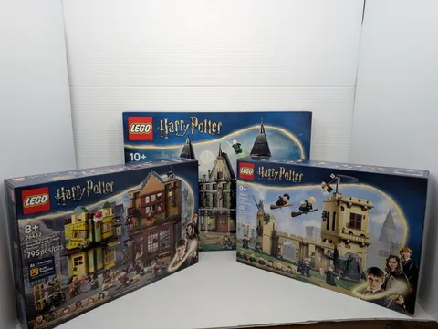 LEGO Harry Potter Lot 76453 Malfoy Manor 76452 Quidditch 76447 Flying Lessons 