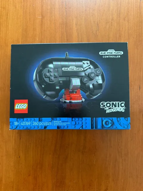 LEGO 40769 Sonic The Hedgehog Sega Genesis Controller GWP | Brand New & Sealed