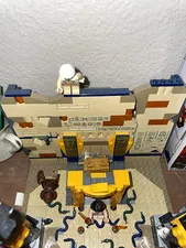 LEGO Egyptian Temple Display Diorama w/ Sphinx Statues & Minifigures