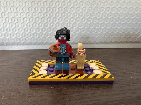 LEGO #66797 Minifigures Spider-man Across The Spider-verse India Furry Cat