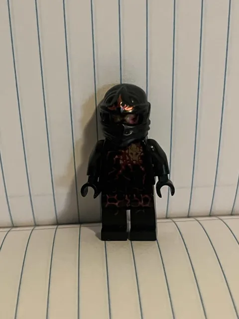 lego ninjago nrg cole, used, good condition for display, minimal wear