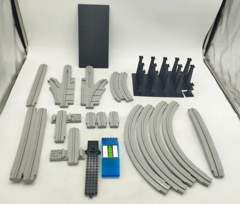 LEGO 6991 Monorail Transport Base Bundle Space Switches Tracks 6399 6990