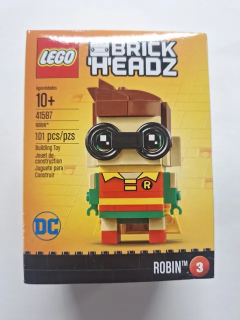LEGO BRICKHEADZ: Robin (41587) New in Box Retired