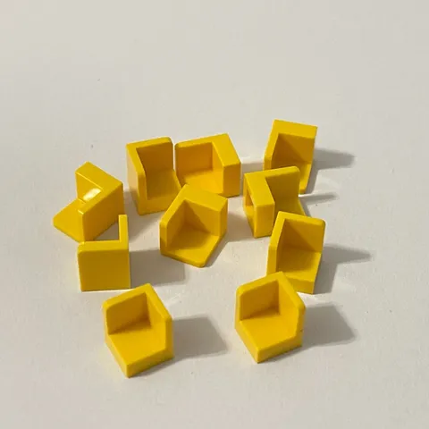 Lego 6231 Yellow Replacement Add-on Pieces Parts Lot of 10