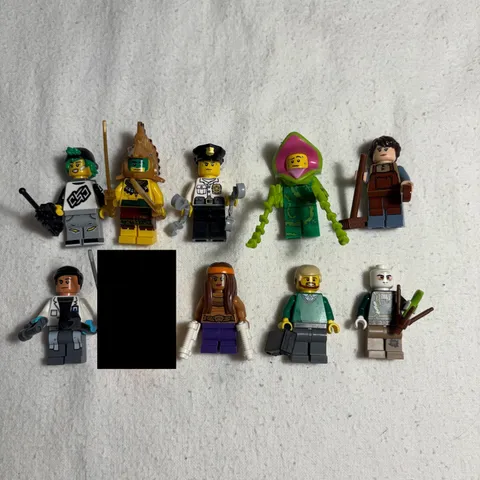 Bulk Lot of 9x LEGO Mixed Collectible Minifigures Ninjago City Aztec Gamer