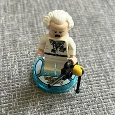 LEGO Dimensions Back to the Future Doc Brown Minifigure - dim015 - Set 71230