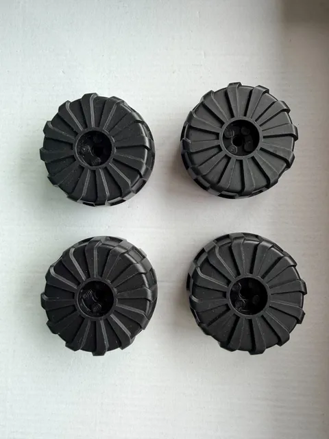 LEGO 2515 Off-Road Wheel 54×30mm Hard Tire 4Pcs Used Clean - REBRICKS