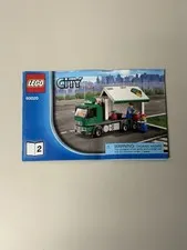 LEGO City 60020 Cargo Truck Book 2 Instruction Manual Only