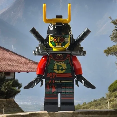 LEGO Minifigure Nya Samurai X Armor Ninja Possession Without Full Mask