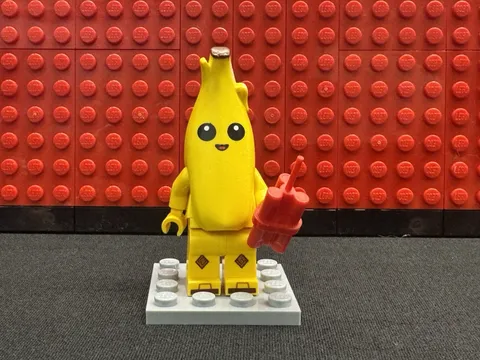 Lego Fortnite Minifigure Peely Bone FORT015 From Set #77075