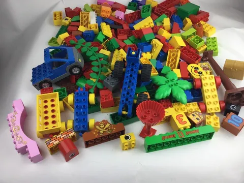 Huge MIXED LOT - OVER 5 LBS OF GENUINE LEGO DUPLO BLOCKS BRICKS Cars Trucks Tree