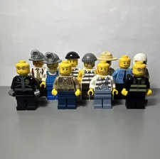 LEGO City Minifigure Lot - 11 pcs