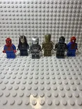 LEGO Marvel Minifigure Lot sh038 x2 sh166 sh496 sh685 sh874 sh878 Guardians