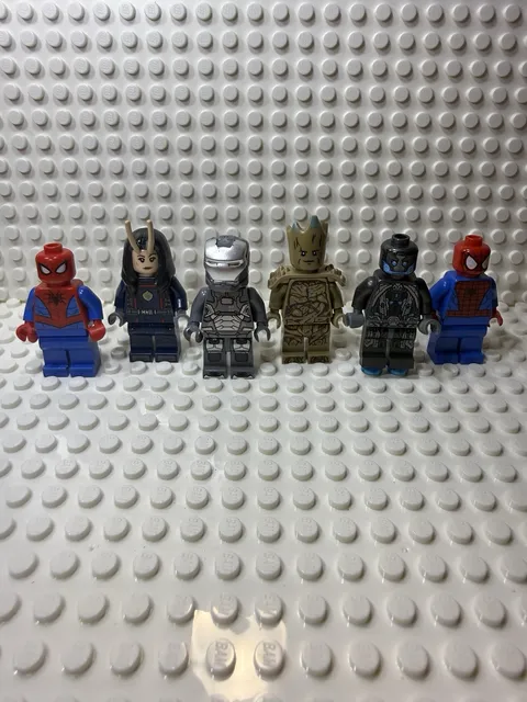 LEGO Marvel Minifigure Lot sh038 x2 sh166 sh496 sh685 sh874 sh878 Guardians