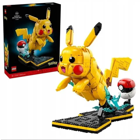 BRAND NEW ~ LEGO Pokémon Pikachu and Poké Ball Exclusive Pokemon Day 2050 Piece