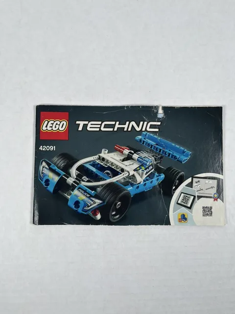 Manual Only Lego Technic Manual For Set 42091 Police Pursuit NO BRICKS