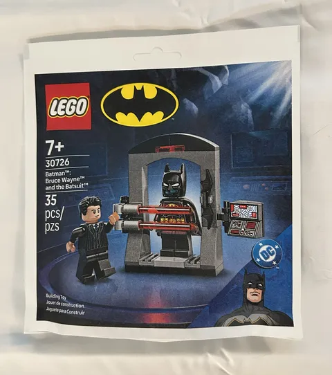 LEGO Batman Bruce Wayne & the Batsuit - Mint in Sealed Polybag 30726