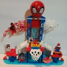 LEGO 10784 Marvel Spider-Man Webquarters Hangout Used Complete Retired No Manual