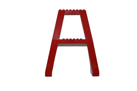 Lego® CITY TRAIN Railway Crane Cargo Part Pillar RED