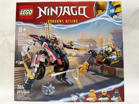 LEGO NINJAGO 71792 Sora's Transforming Mech Bike Racer NISB New & Sealed