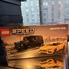LEGO Speed Champions Mercedes-AMG G 63 & SL 63 76924 Set 808 pcs 10+