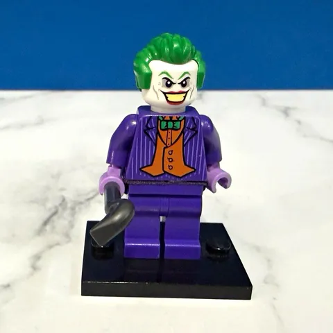 LEGO Arkham City Asylum Joker Custom Minifigure