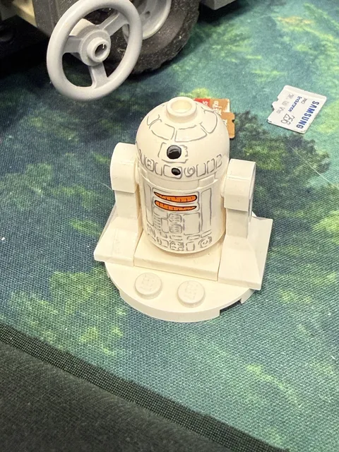 LEGO Star Wars R2-D2 Carrot Nose Droid sw0424 - NEW Collector Owned Mint