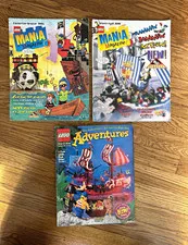 Vintage LEGO Pirates Magazine Catalog Lot 1995 1996 Mania Shop at Home 3pc