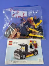 LEGO City Burger Truck 60404 Complete Set Pre-Owned