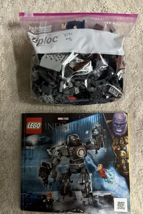 Lego Marvel Super Heroes: Iron Monger 76190 100% Complete