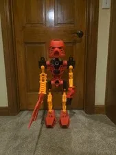 LEGO Bionicle Toa Tahu Statue, 33” Custom 3D Printed – Collector Display Piece