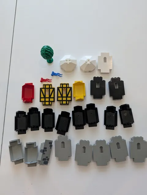 LEGO Mixed Vintage Castle Lot