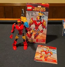 LEGO Marvel Super Heroes Iron Man 4529 44pc Incomplete Set w/ Box & Instructions