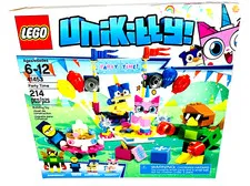 Lego Unikitty Party Time 41453 ~ Retired, Hawkodile, Prince Puppycorn, Unikitty