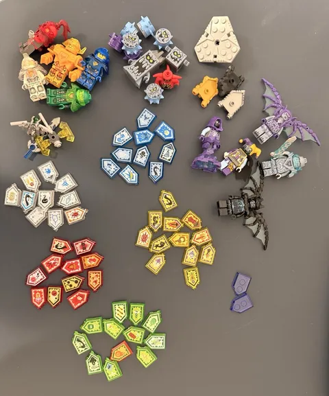 LEGO Nexo Knights Bulk Lot - 50+ Shield Powers /Rare Minifigures
