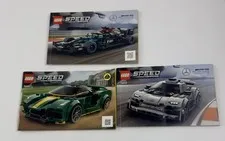 Lego Booklet Lot - 76909 (2) And 76907