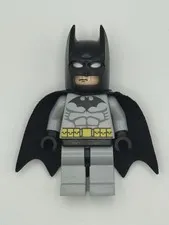 Lego Batman Genuine 2006 Batman Light Bluish Gray Suit Minifigure bat001 DC