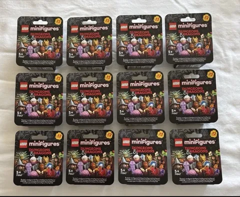 LEGO: CMF (71047) Dungeons & Dragons-COMPLETE Set of 12 Figures-SEALED BOXES! 👀