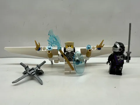 Retired LEGO® Ninjago Zane Minifigure Stone Warrior Armour JETPAC 70728