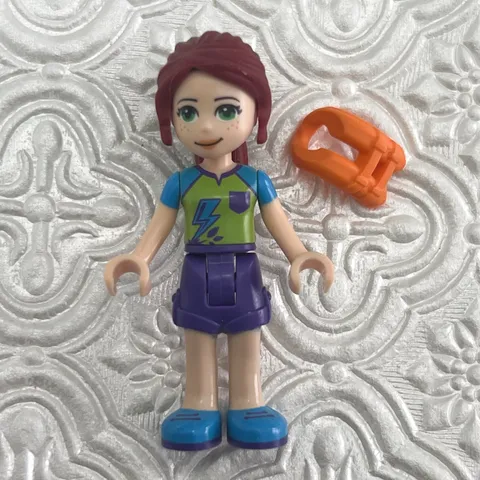 LEGO Friends Minifigure MIA frnd247 Orange Life Jacket Exclusive to Set 41339