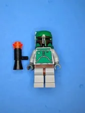 Lego Star Wars: Boba Fett Minifigure Bluish Grays sw0002a