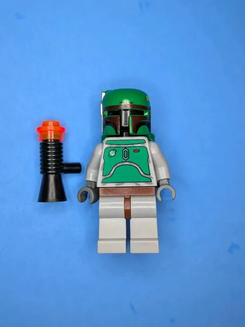 Lego Star Wars: Boba Fett Minifigure Bluish Grays sw0002a