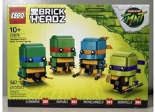 LEGO BrickHeadz TMNT 40878 Teenage Mutant Ninja Turtles Sealed New