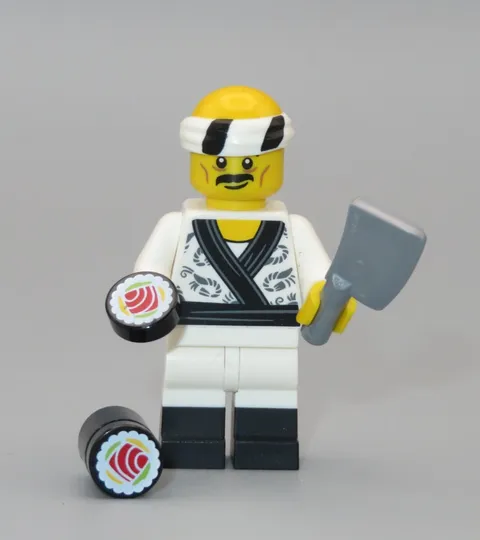 LEGO Sushi Chef minifigure Lego Movie Ninjago collectible series