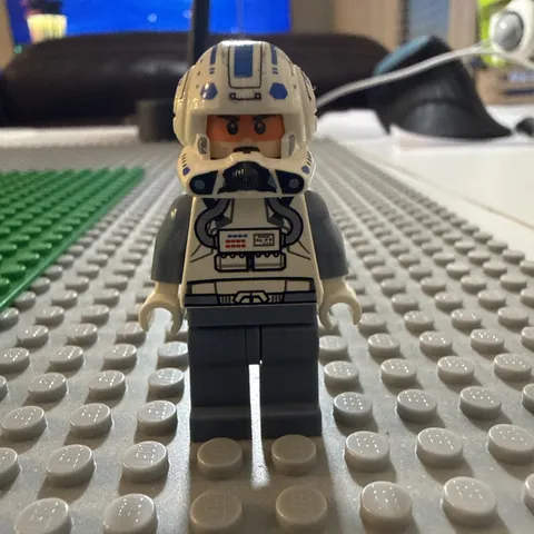 Lego Star Wars  Captain Jag Minifigure  Clone Trooper Pilot 8088